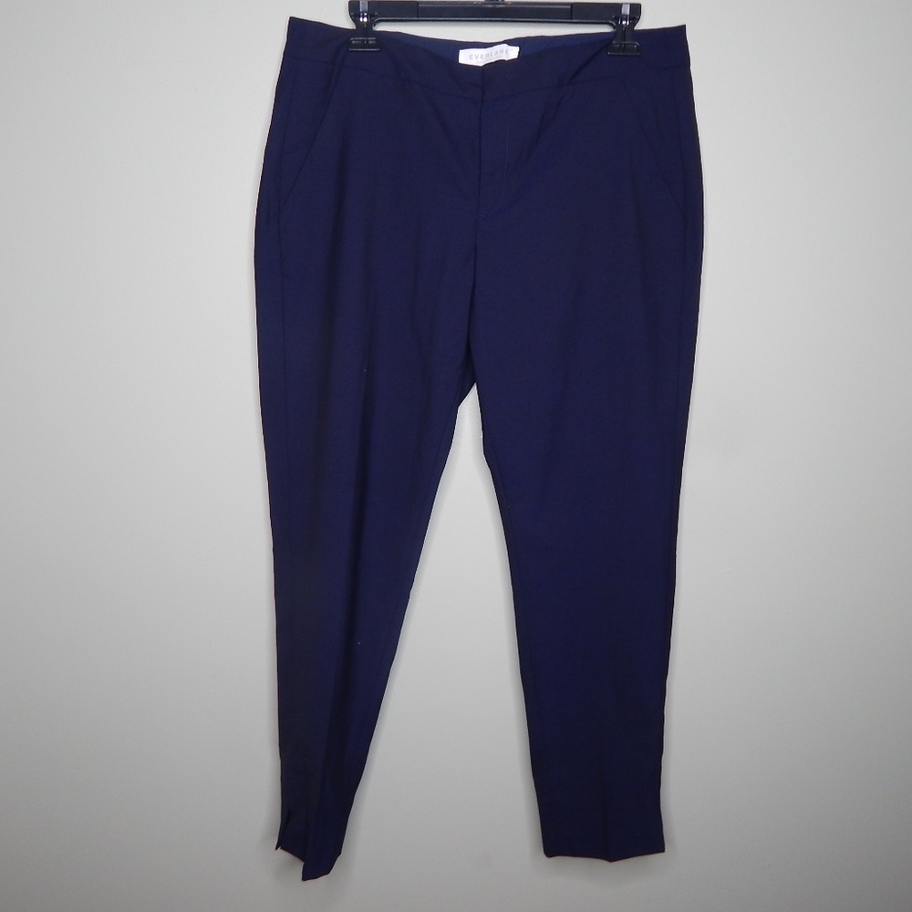 everlane women wool pants black sz10